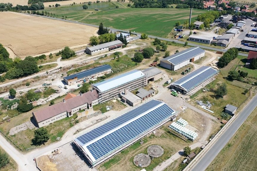 Remda, Germany Reference Project - a 2MWp commercial PV rooftop project